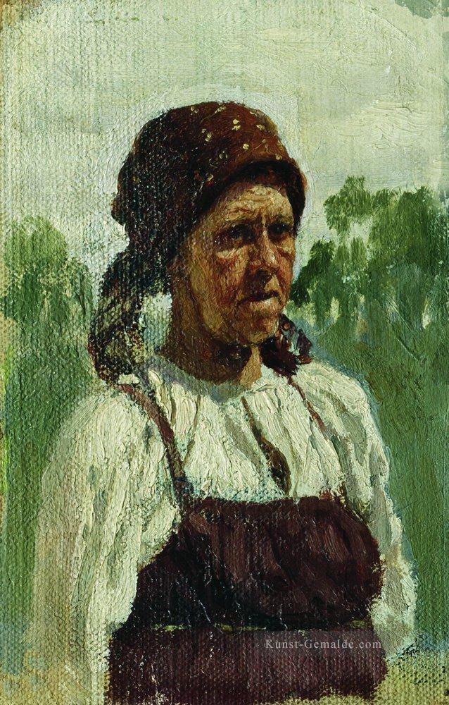 alte Frau Ilya Repin Ölgemälde